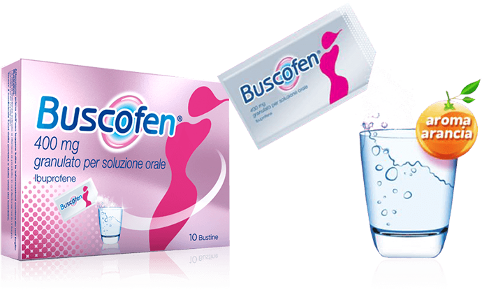 Buscofen granulato - contro il dolore mestruale